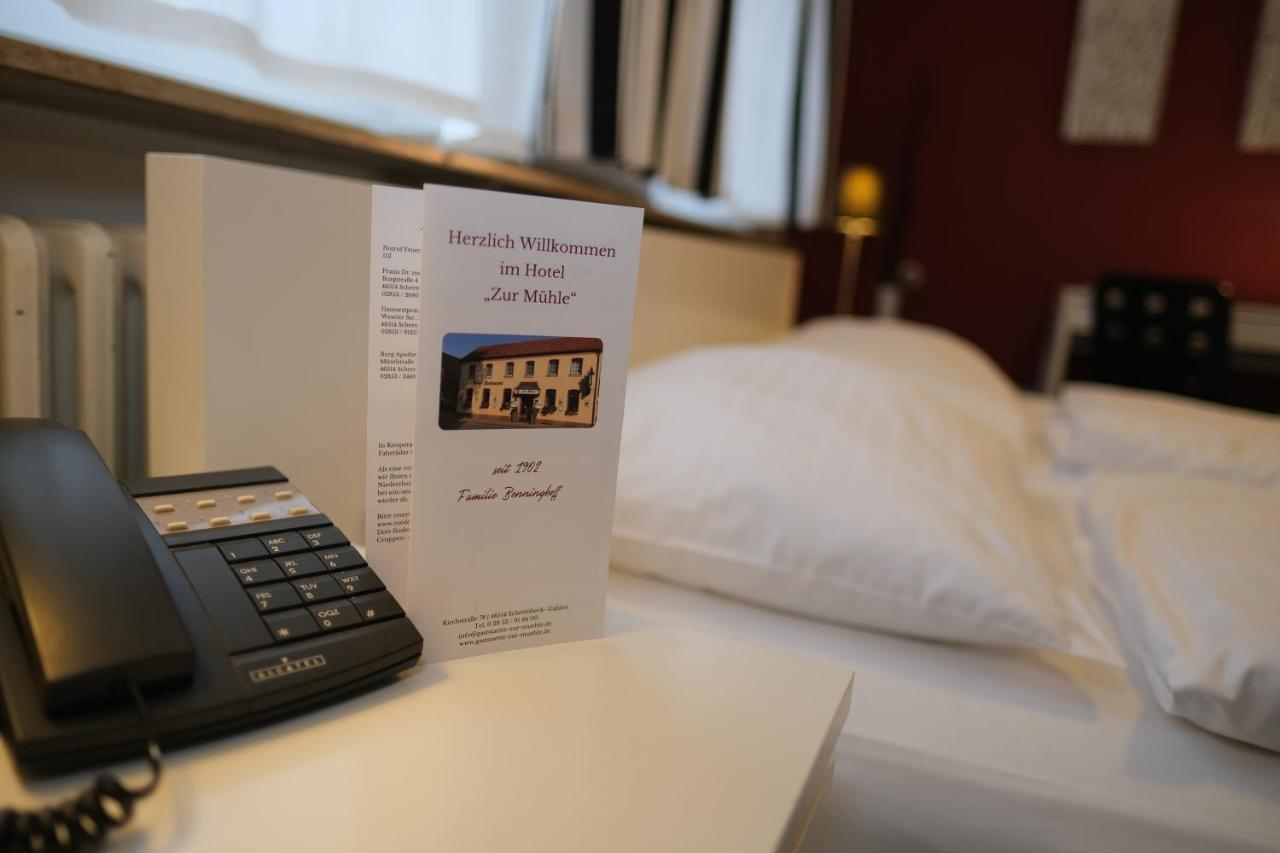 Hotel-Restaurant Zur Muehle Schermbeck Ngoại thất bức ảnh